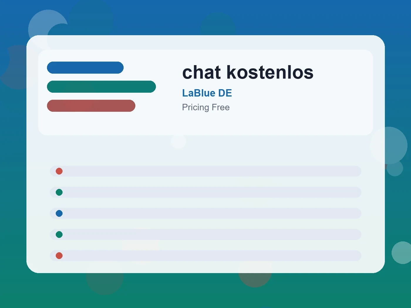 LaBlue DE chat kostenlos guide visual