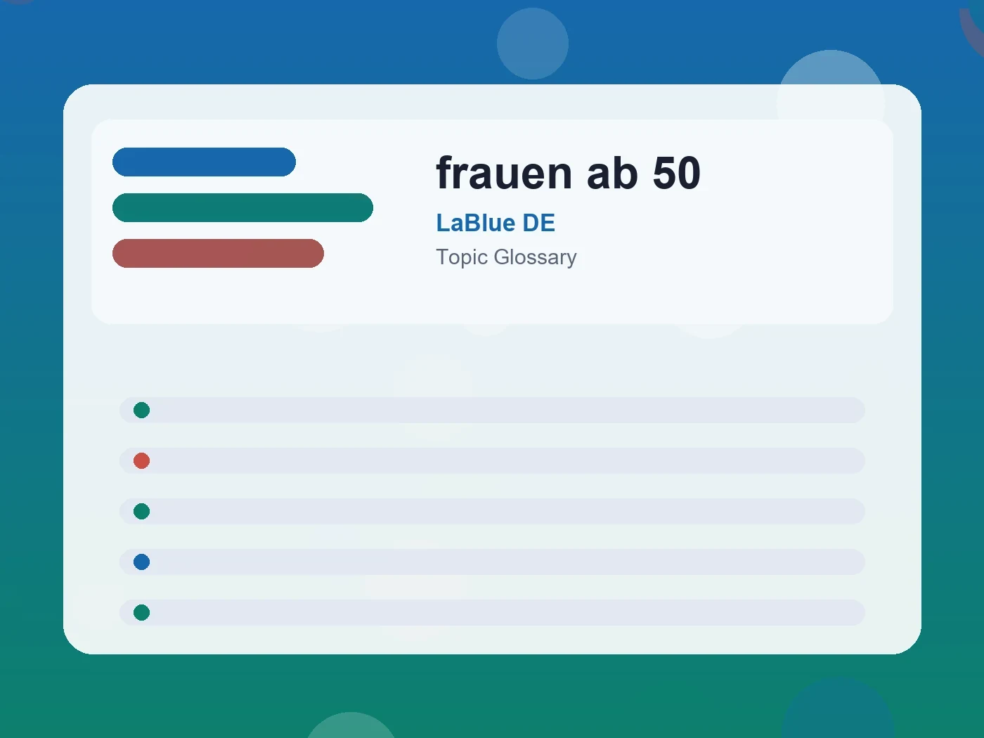 LaBlue DE frauen ab 50 guide visual