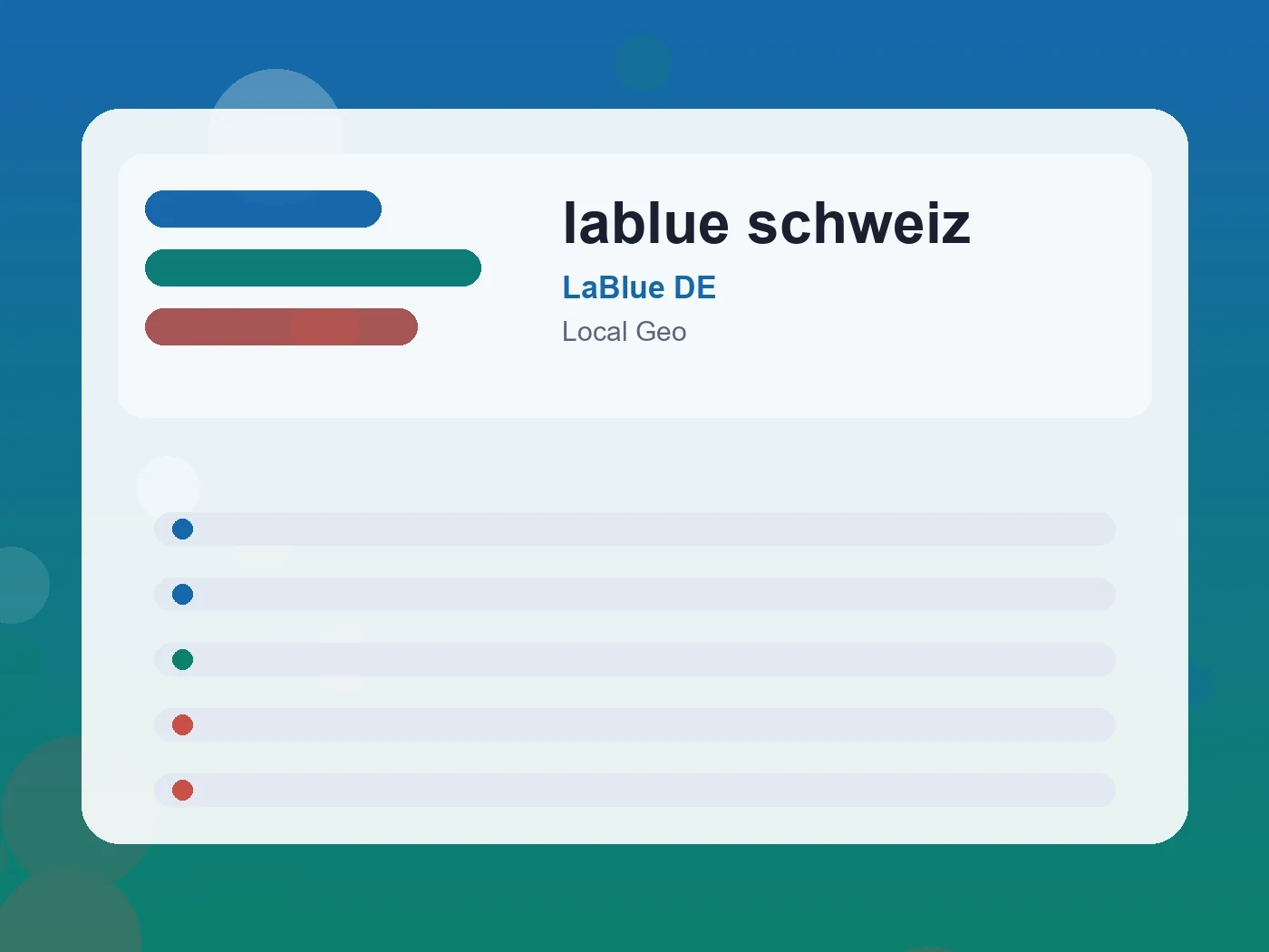 LaBlue DE lablue schweiz guide visual