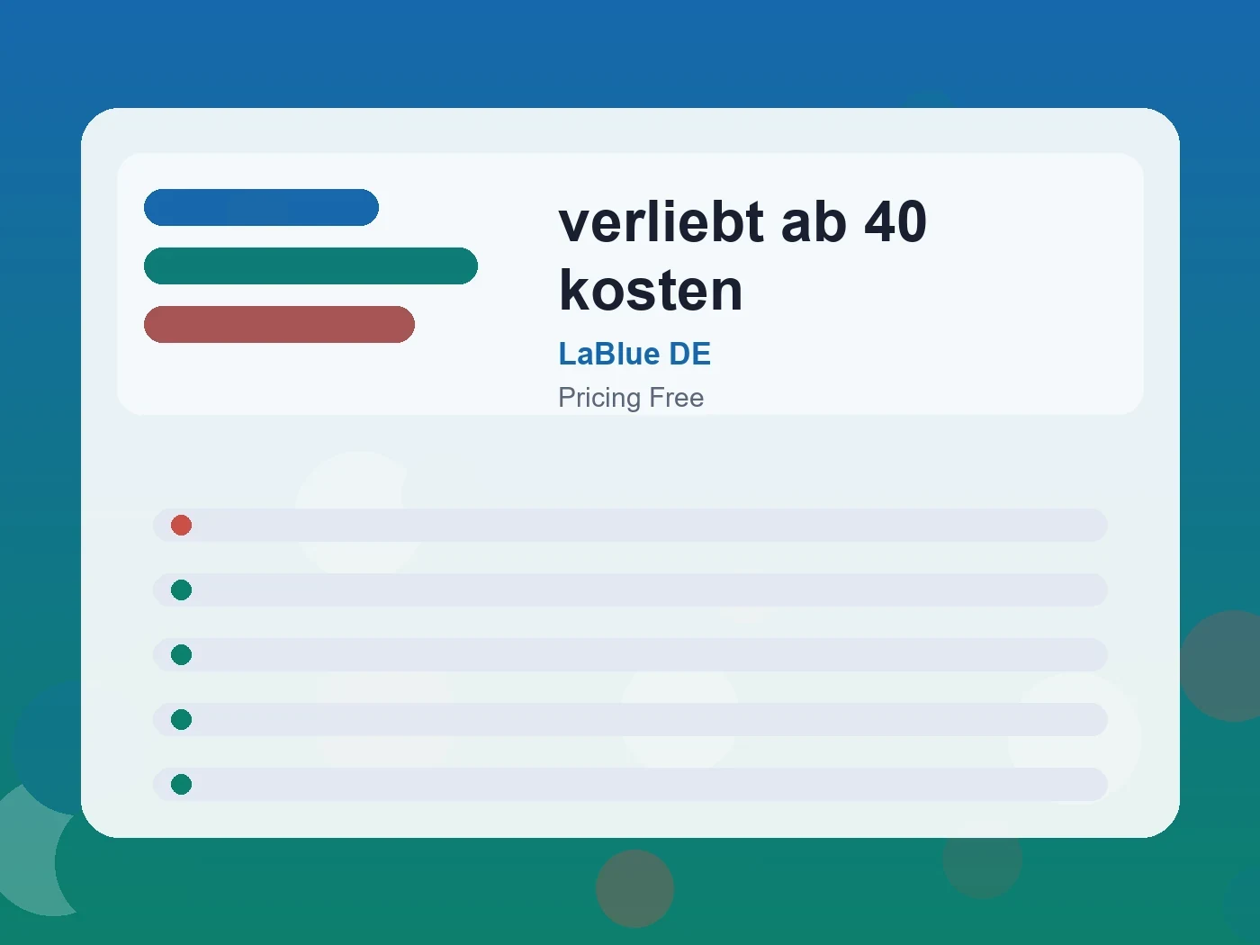 LaBlue DE verliebt ab 40 kosten guide visual